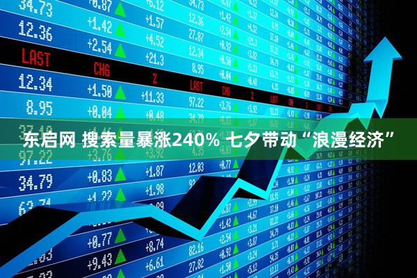 东启网 搜索量暴涨240% 七夕带动“浪漫经济”