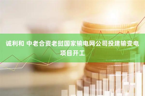 诚利和 中老合资老挝国家输电网公司投建输变电项目开工